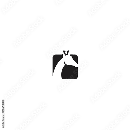 Giraffe Vector Logo Design