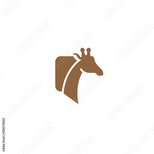 Giraffe Vector Logo Design