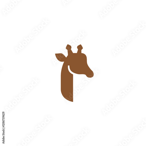 Giraffe Vector Logo Design