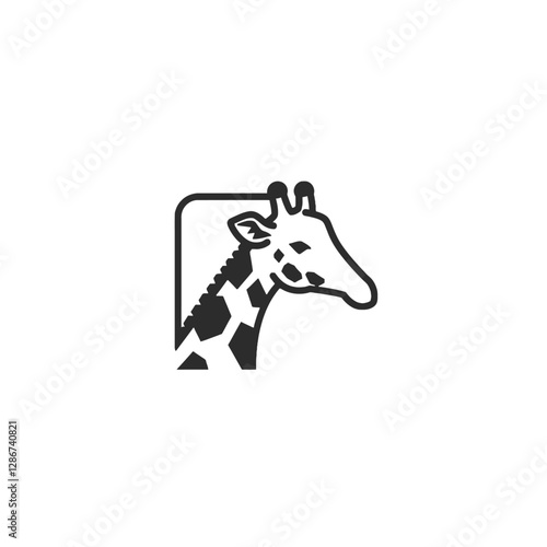 Giraffe Vector Logo Design
