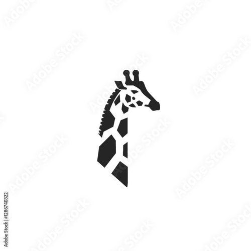 Giraffe Vector Logo Design
