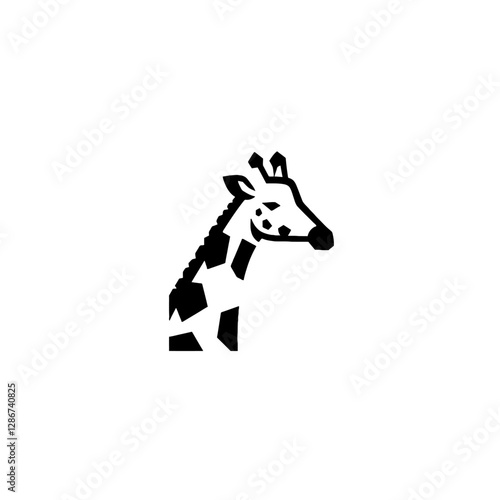 Giraffe Vector Logo Design