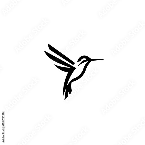 Hummingbird Vector Logo Design