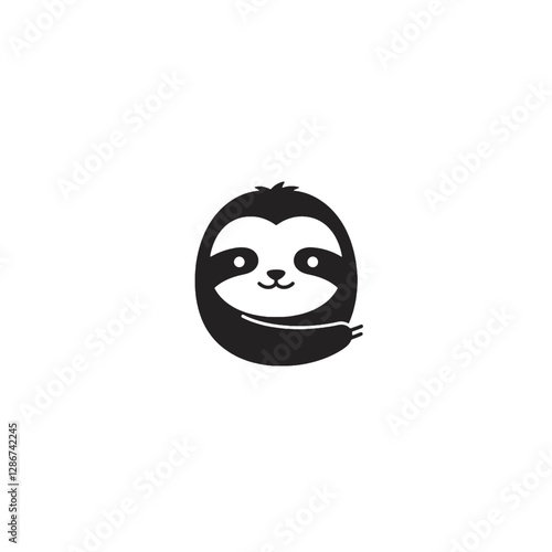 Sloth Vector Logo Design