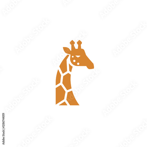 Giraffe Vector Logo Design