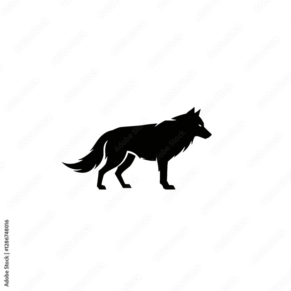 Fototapeta premium Wolf Vector Logo Design