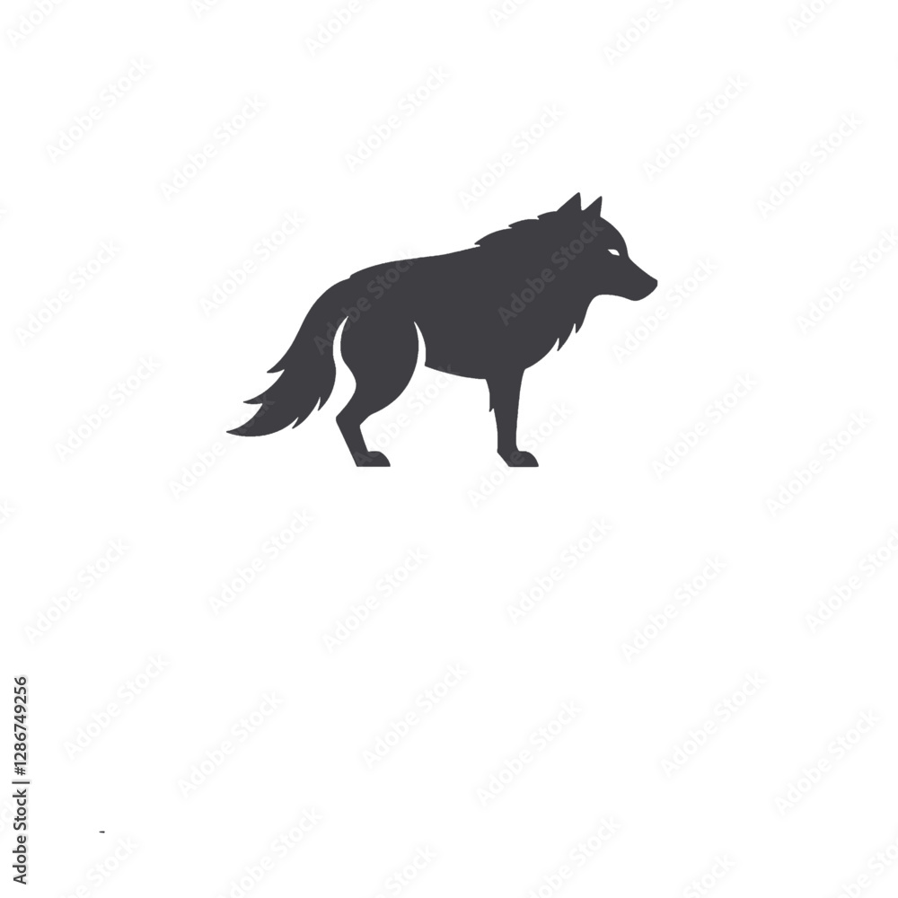 Fototapeta premium Wolf Vector Logo Design