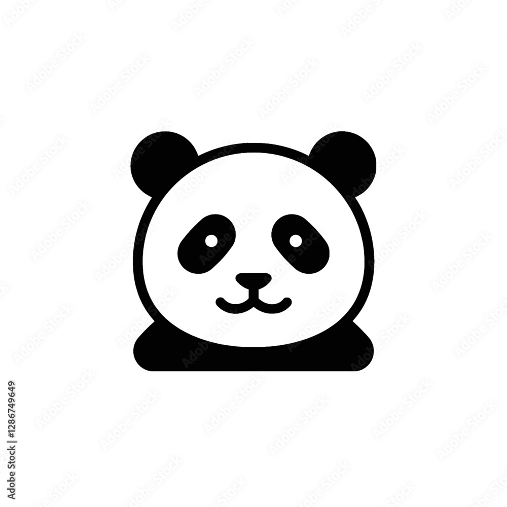 Fototapeta premium Panda Vector Logo Design