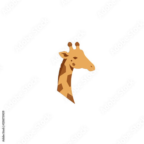 Giraffe Vector Logo Design