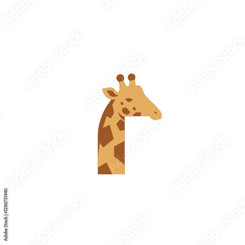 Giraffe Vector Logo Design
