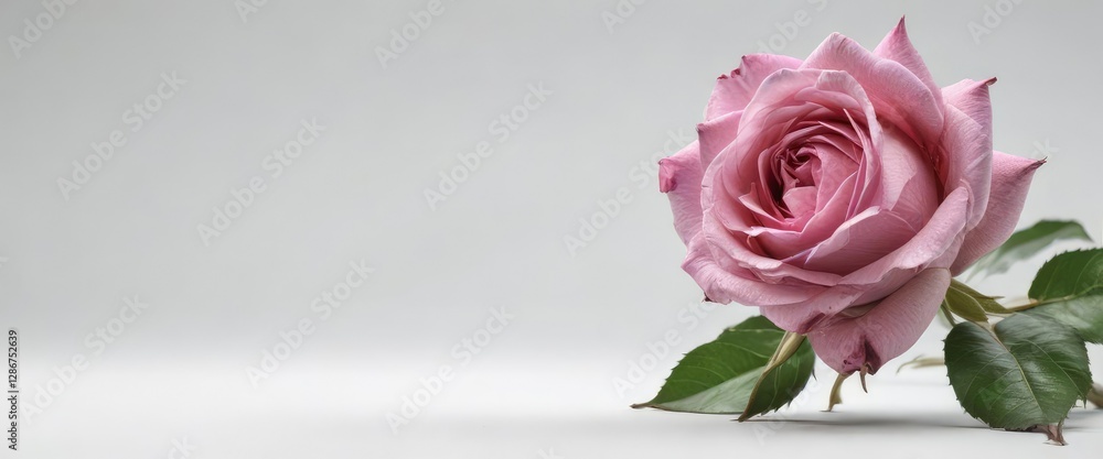 Wilting pink rose isolated on white background, delicate, nature, petals, withered, isolated Wilting pink rose isolated on white background, delicate, nature, petals, withered, isolated