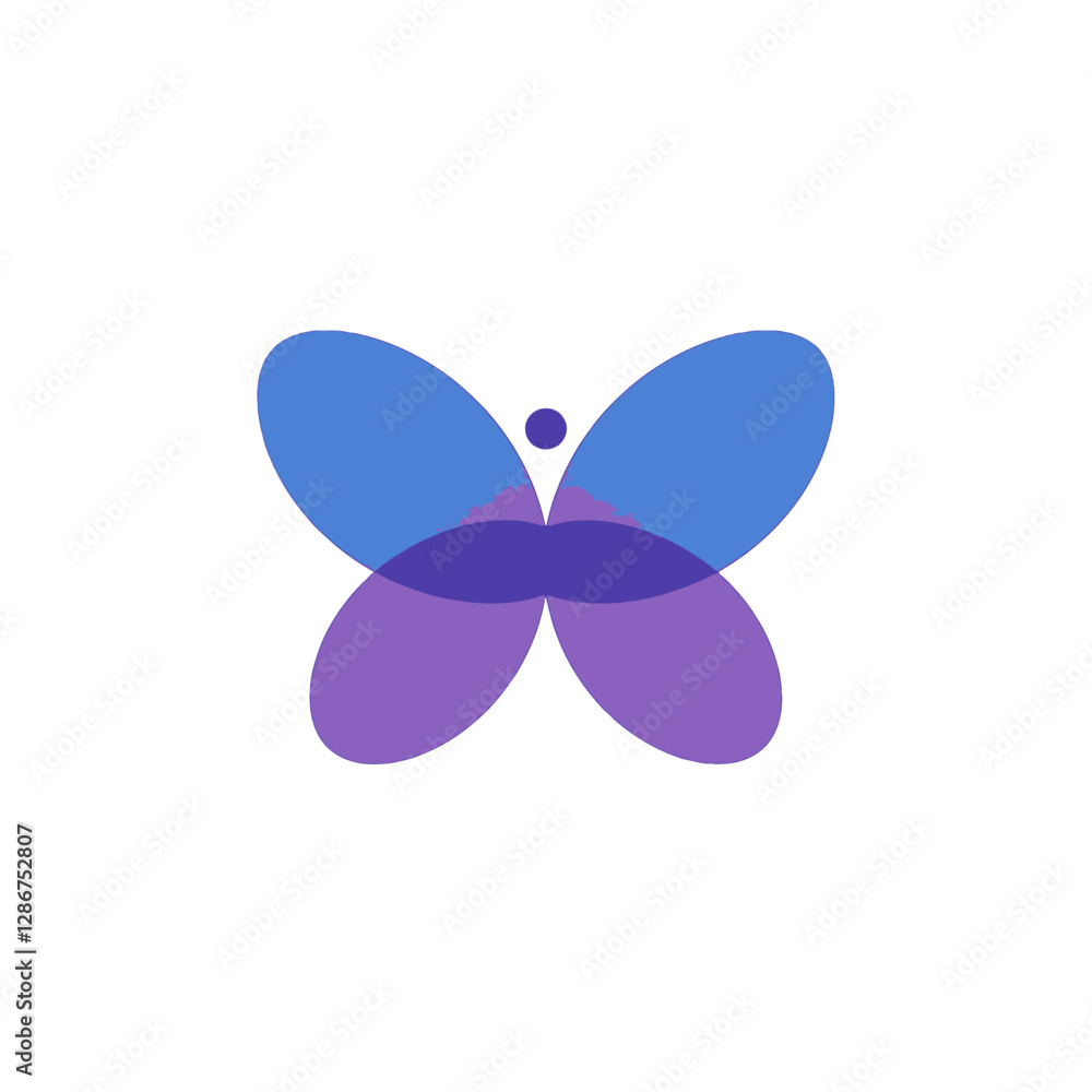 Fototapeta premium Butterfly Vector Logo Design