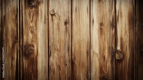 Obraz na płótnie Warm brown wooden texture with grain patterns w salonie