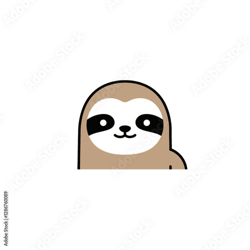 Sloth Vector Logo Design