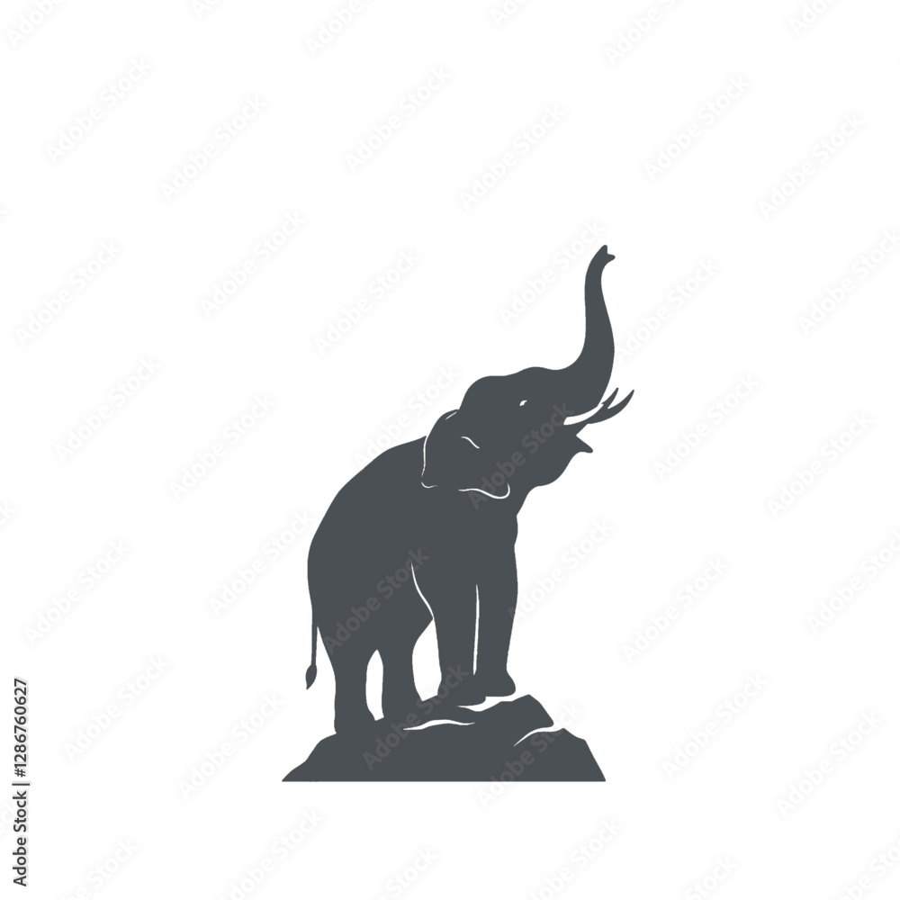Elephant Vector Logo Design Elephant Vector Logo Design