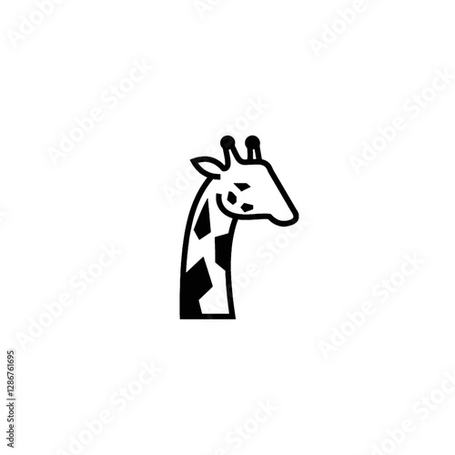 Giraffe Vector Logo Design