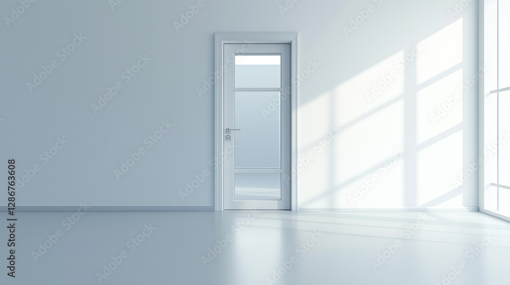 Modern Glass Door: Bright Minimalist Office
Modern Glass Door: Bright Minimalist Office