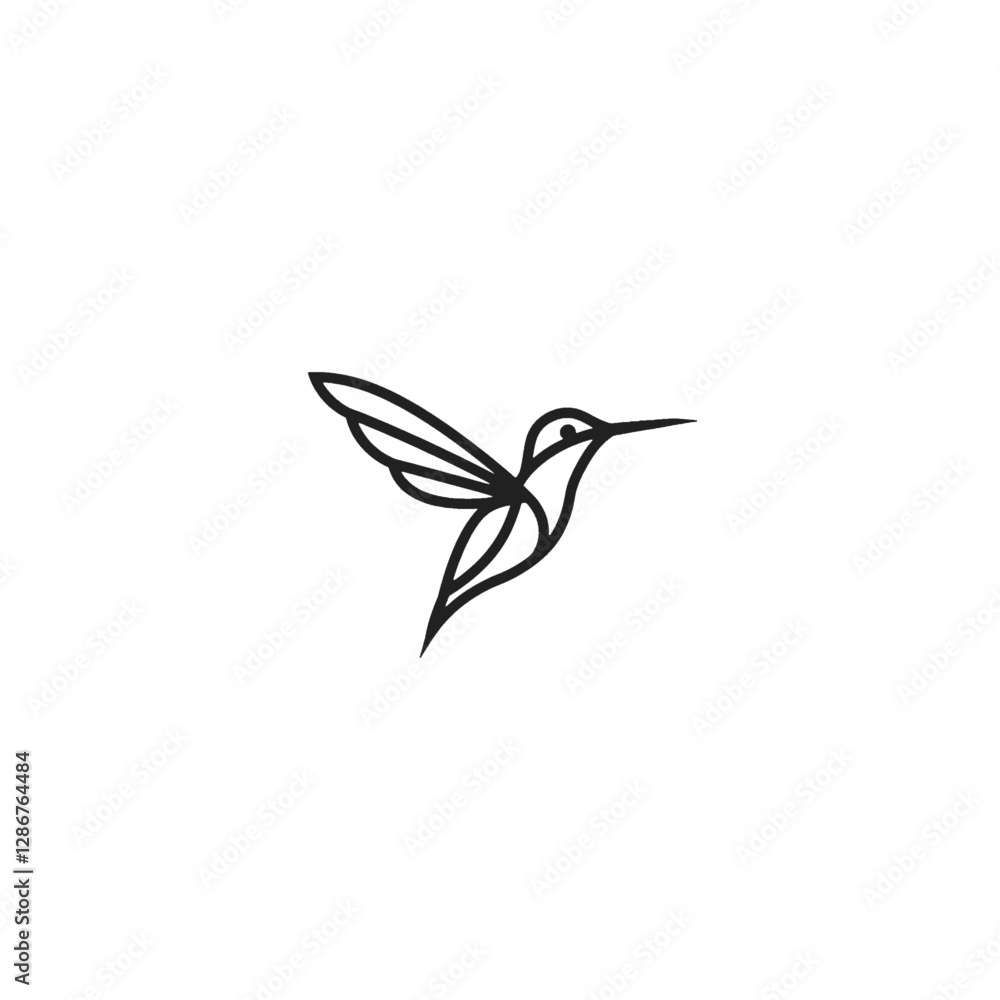 Fototapeta premium Bird Vector Logo Design