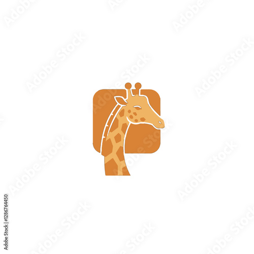 Giraffe Vector Logo Design