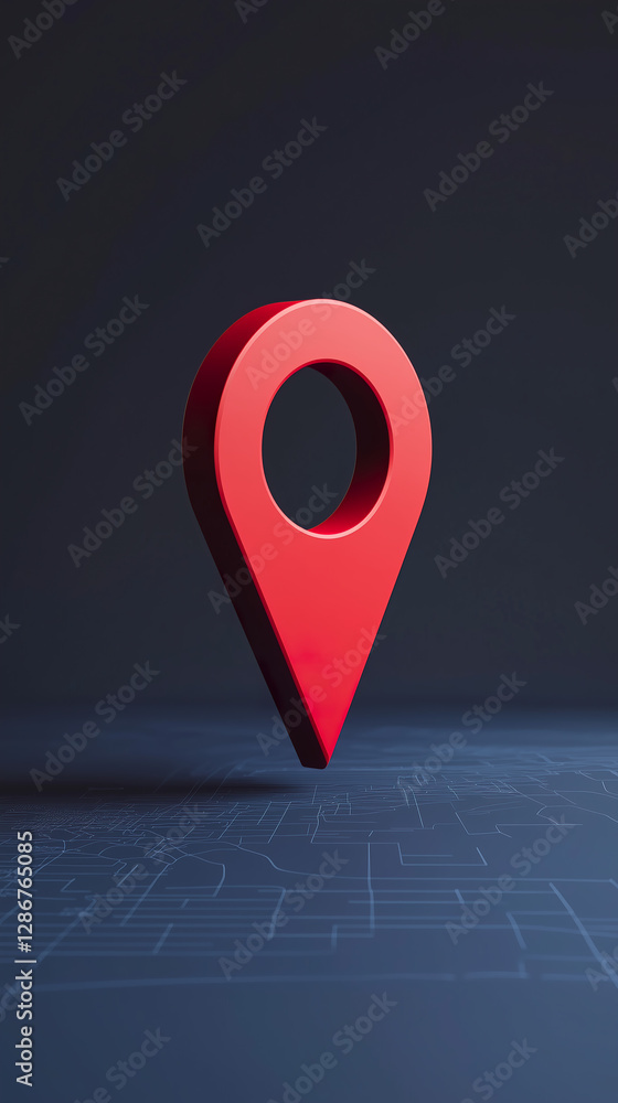 Simple Red Matte Navigation Pointer
Simple Red Matte Navigation Pointer
