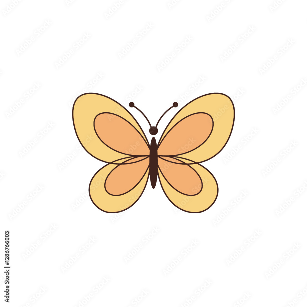 Butterfly Vector Logo Design Butterfly Vector Logo Design