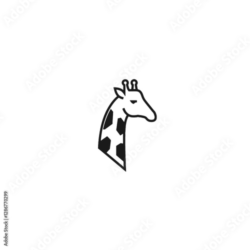 Giraffe Vector Logo Design