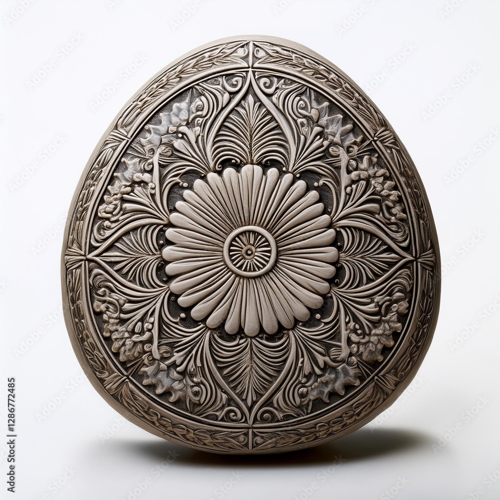 ancient Chinese stone isolated ancient Chinese stone isolated