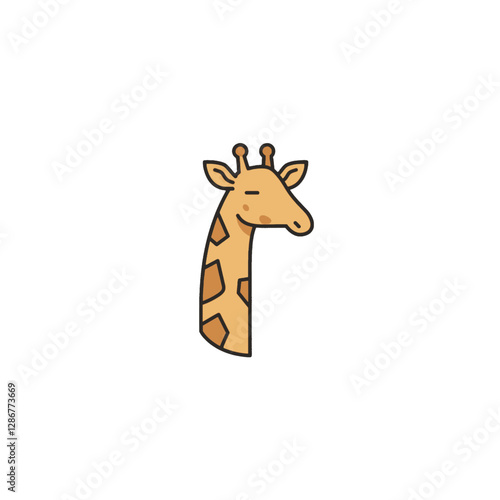 Giraffe Vector Logo Design