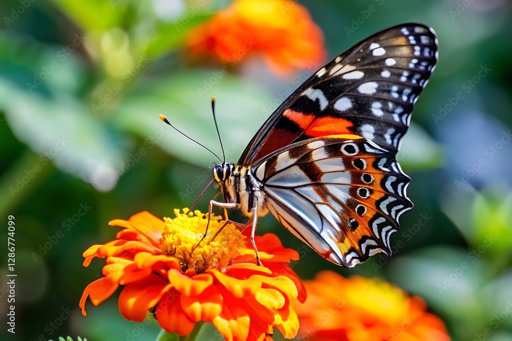 Obraz premium beautiful butterfly isolated on white