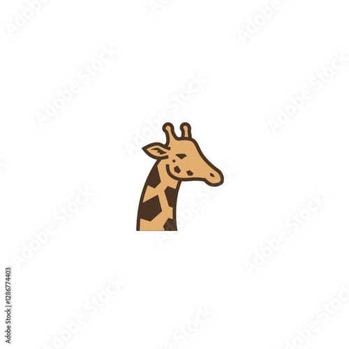 Giraffe Vector Logo Design