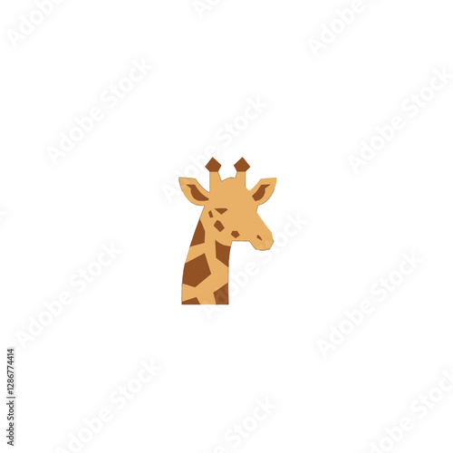 Giraffe Vector Logo Design