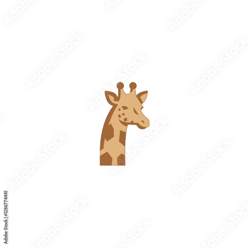 Giraffe Vector Logo Design