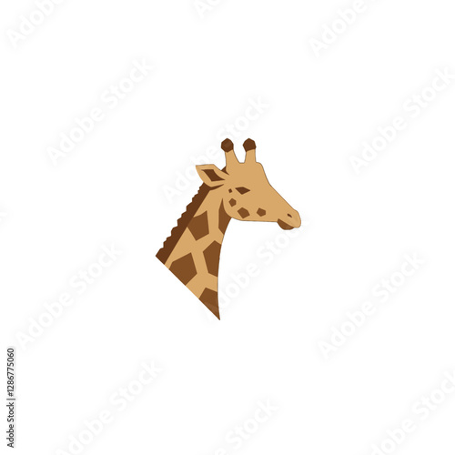 Giraffe Vector Logo Design