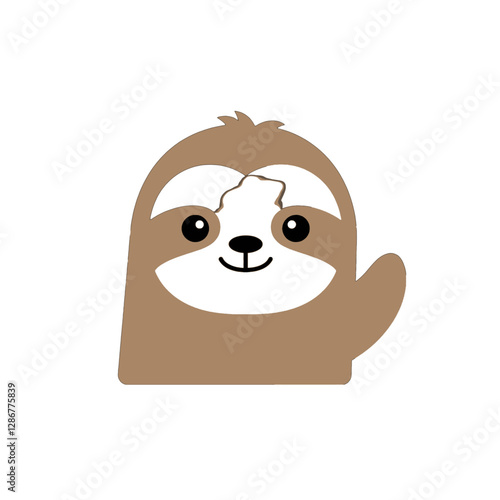 Sloth Vector Logo Design