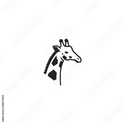 Giraffe Vector Logo Design