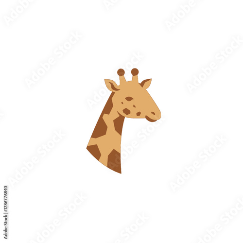Giraffe Vector Logo Design