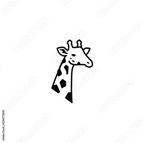 Giraffe Vector Logo Design