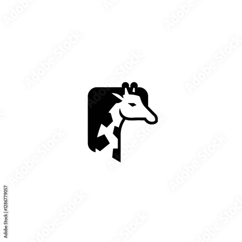 Giraffe Vector Logo Design