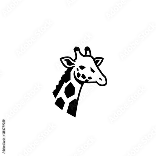 Giraffe Vector Logo Design