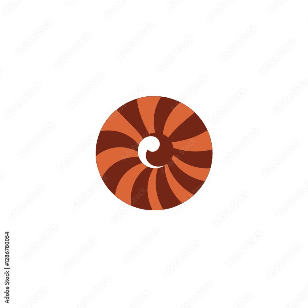 Obraz premium Worm Vector Logo Design