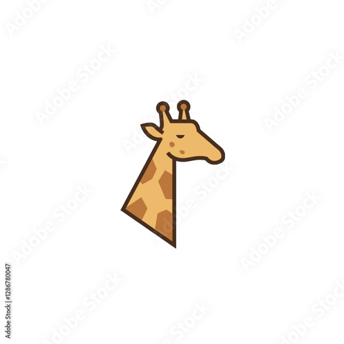 Giraffe Vector Logo Design