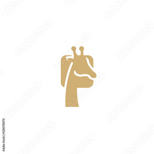 Giraffe Vector Logo Design