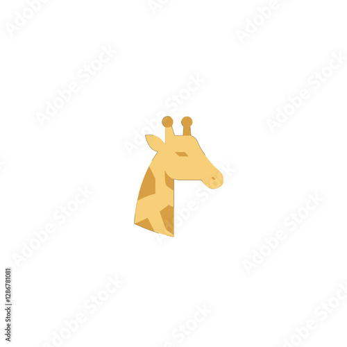 Giraffe Vector Logo Design