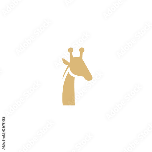 Giraffe Vector Logo Design