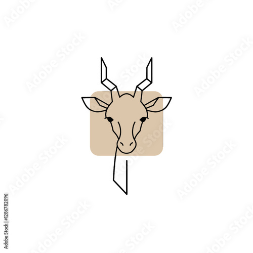 Giraffe Vector Logo Design