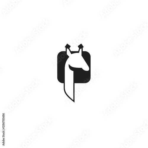 Giraffe Vector Logo Design