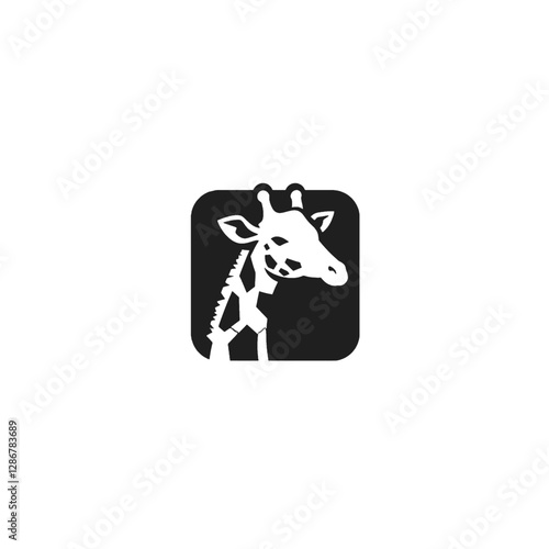 Giraffe Vector Logo Design
