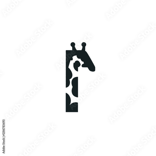 Giraffe Vector Logo Design