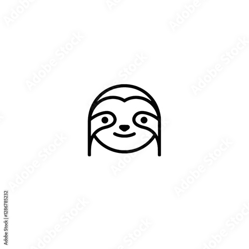 Sloth Vector Logo Design