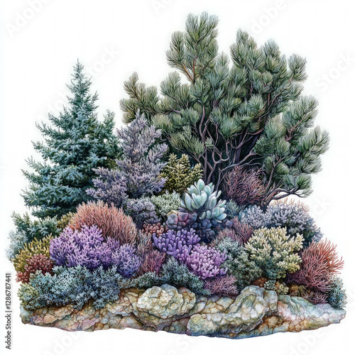 Sea Plants Isolated